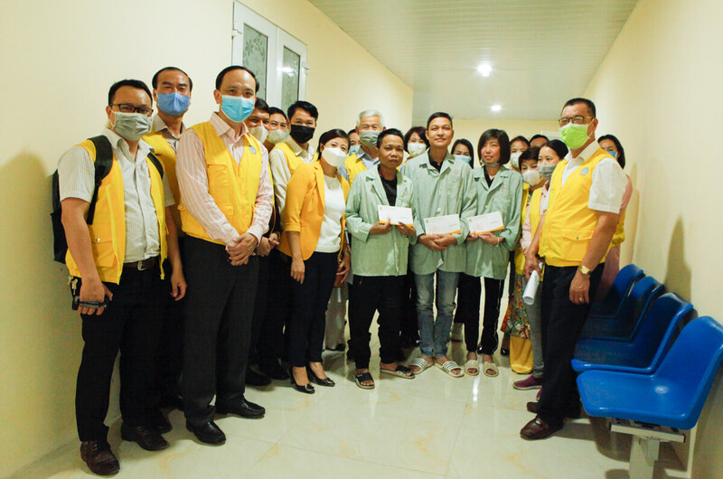 Từ thiện bệnh viện hằng tháng tại Bệnh viện E, tháng 2/2020