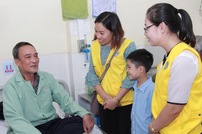 Chương trình từ thiện hằng tháng tại Bệnh viện E - Tháng 11/2019