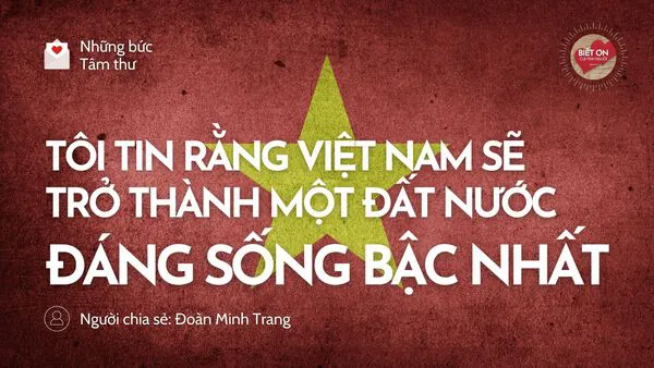 100 bức tâm thư, chung 1 niềm tin, 1 lòng biết ơn, 1 khát vọng