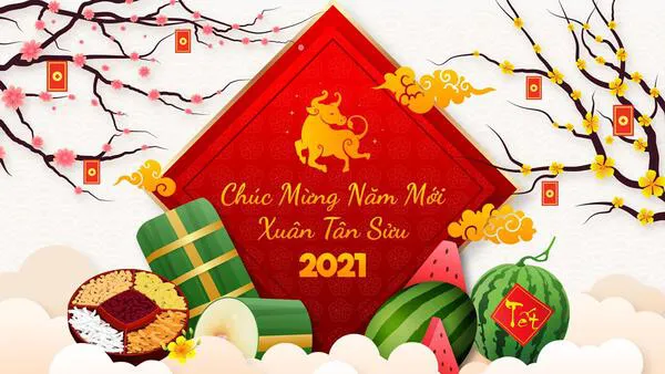 Chúc mừng năm mới Tân Sửu 2021