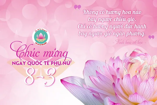 Chúc mừng Ngày Quốc tế Phụ nữ 8/3/2021