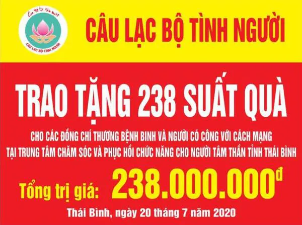 Thông cáo báo chí: Câu lạc bộ Tình Người tri ân nhân kỷ niệm 73 năm ngày Thương binh - Liệt sĩ (27/7/1947 – 27/7/2020)
